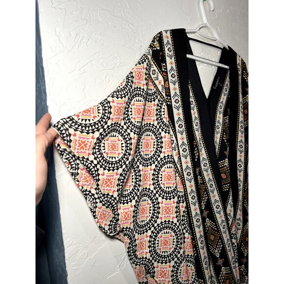 Signature Studio aztec patterned bohemian boho chic cardigan size m/l - Picture 3 of 8